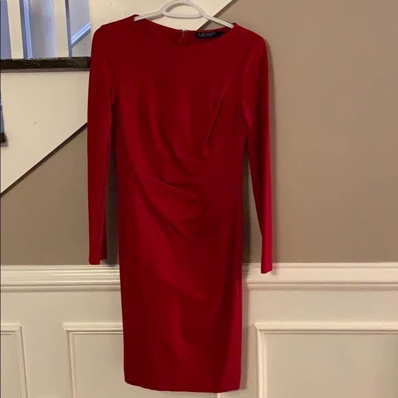 ralph lauren long sleeve dress